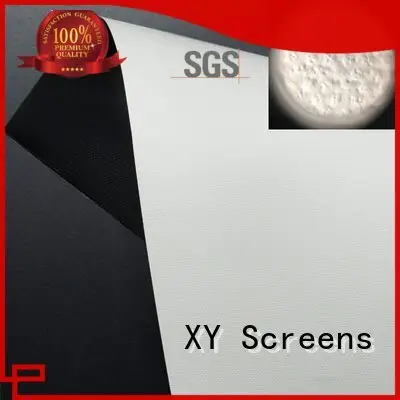 XY Screens HD home theater projection screens with soft PVC fabric gray hard ywf1 1