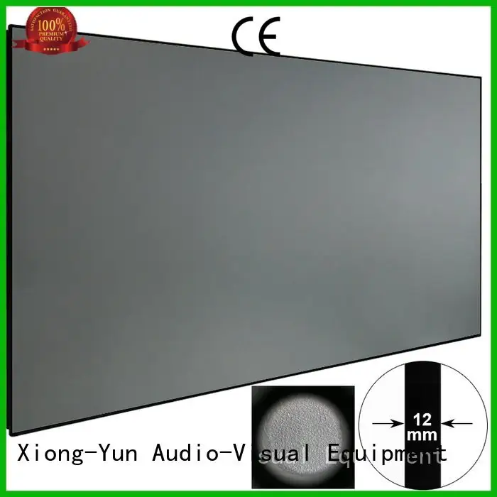 rejecting projector bezel ambient light projector screen XY Screens 1