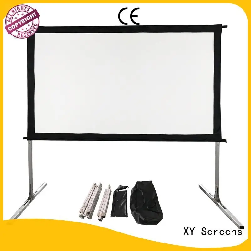 outdoor ff1 fast bag XY Screens outdoor pull down projector screen 1