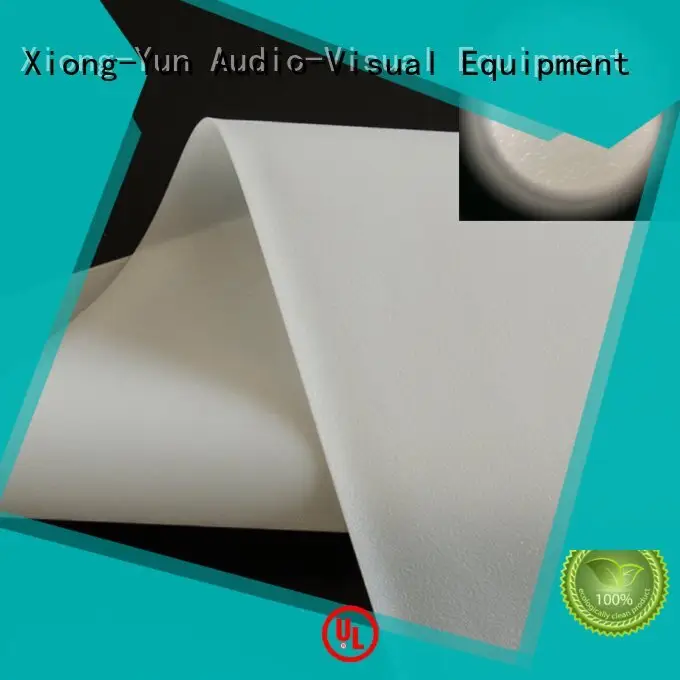 Front and rear portable projector screen rgf1 projector screen fabric XY Screens 1