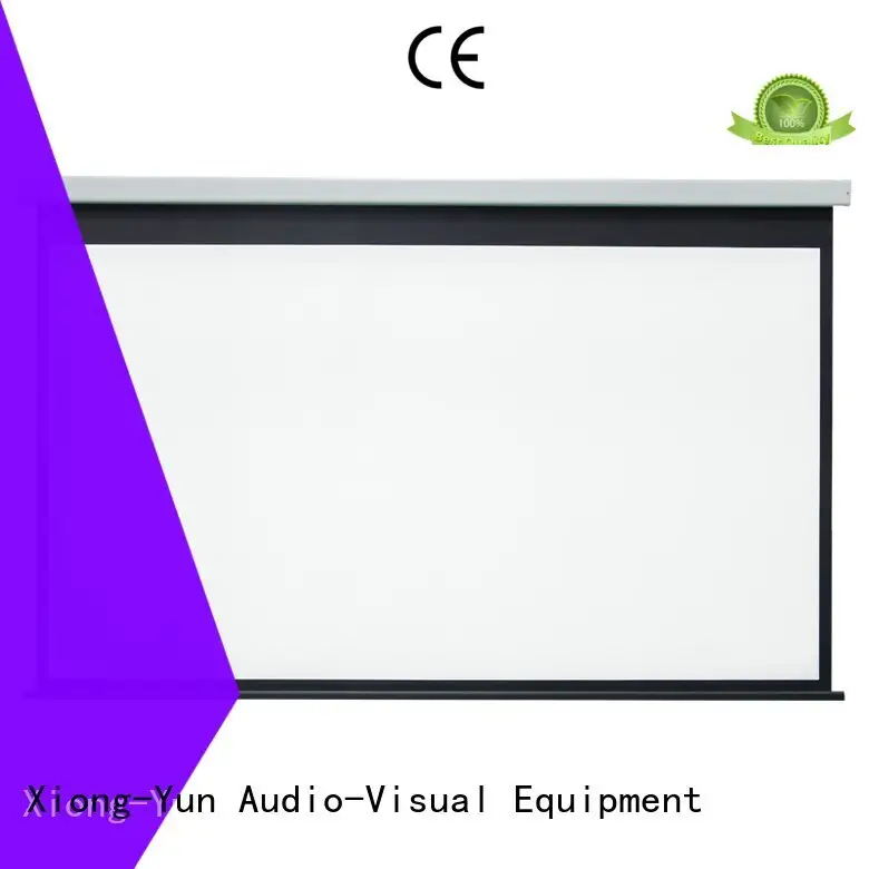 Electric Drop Down Movie Screen retractable e300a XY Screens Brand 1