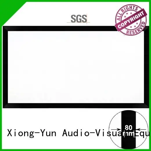 cheap movie projector theater screen hk80b XY Screens 1