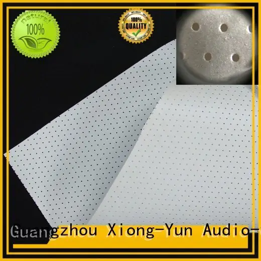 4k sound woven XY Screens acoustic fabric 1