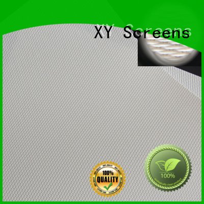 XY Screens acoustic fabric gain acoustically transparent 1