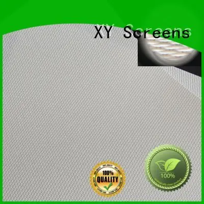 XY Screens acoustic fabric gain acoustically transparent 1