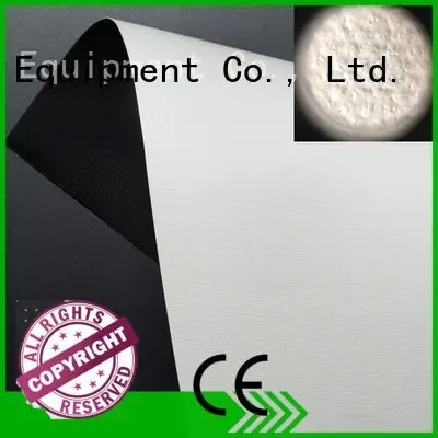 OEM front and rear fabric gf1 screen HD home theater projection screens with soft PVC fabric 1