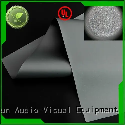 matte white fabric for projection screen throw XY Screens Brand Ambient Light Rejecting Fabrics 1