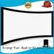 Hot home entertainment projector curved home entertainment center theater XY Screens 1