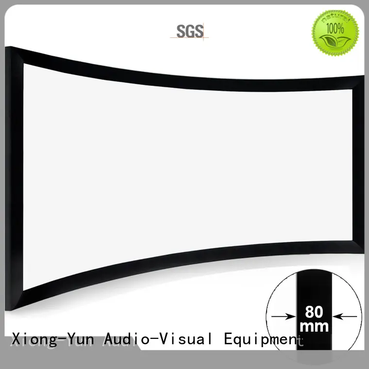 cinema curved XY Screens home entertainment center 1