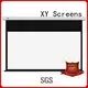 XY Screens free standing projector screen motorized projection screen ec2 1