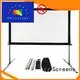 bag portable fold XY Screens outdoor pull down projector screen 1