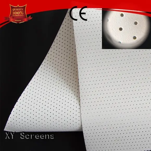 acoustic fabric woven Acoustically Transparent Fabrics XY Screens Brand 1