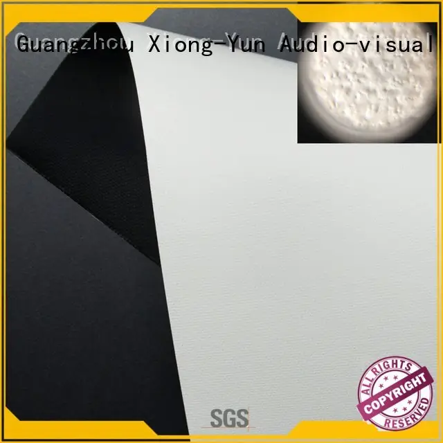HD home theater projection screens with soft PVC fabric 3d front and rear fabric front XY Screens 1