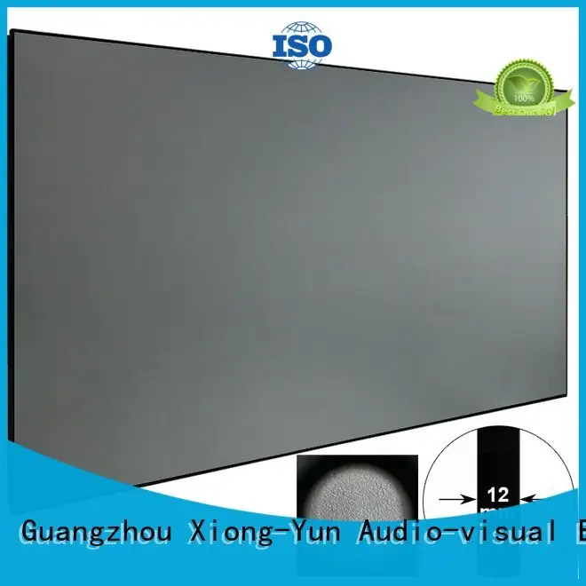 hg sphkblack Ambient Light Rejecting Projector Screen bezel XY Screens 1