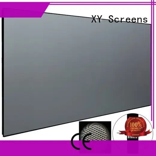 short crystal zhk100bpet ultra XY Screens ultra short throw projector screen 1