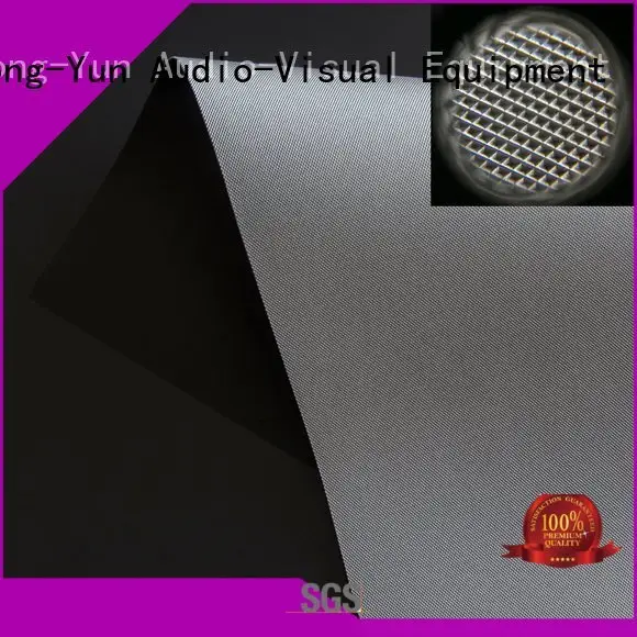 OEM matte white fabric for projection screen short gain fabric Ambient Light Rejecting Fabrics 1