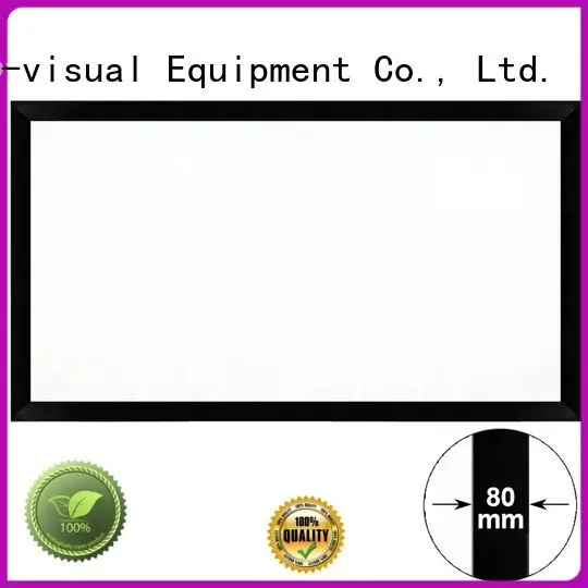 XY Screens Brand inch fixed frame movie projector screen projection 1