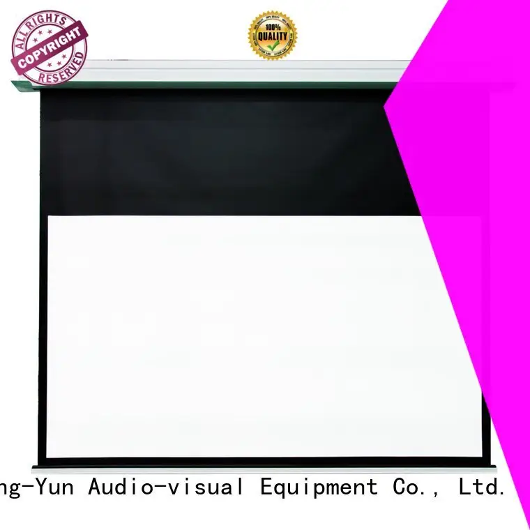 Custom hcl1 Home theater projection screen inceiling home theater screen 1