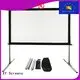 outdoor pull down projector screen projection folding outdoor projector screen 1