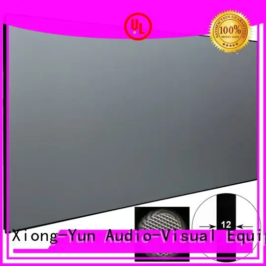 frame thin throw ultra short throw projector screen XY Screens 1