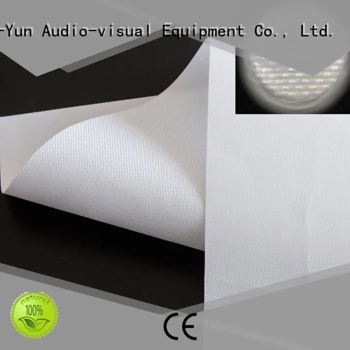 double rh201 Front and rear portable projector screen XY Screens 1