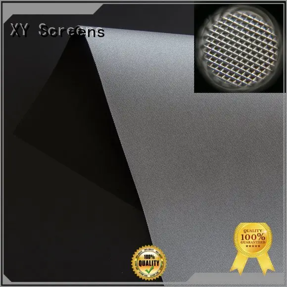 black rejecting ust matte white fabric for projection screen XY Screens 1
