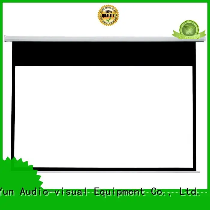 XY Screens Brand motorized down 140180 Motorized Retractable Projector Screen 1