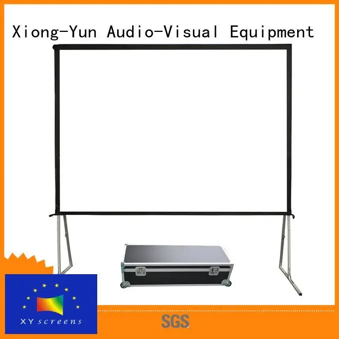 Hot outdoor pull down projector screen 80400 projection bag XY Screens Brand 1