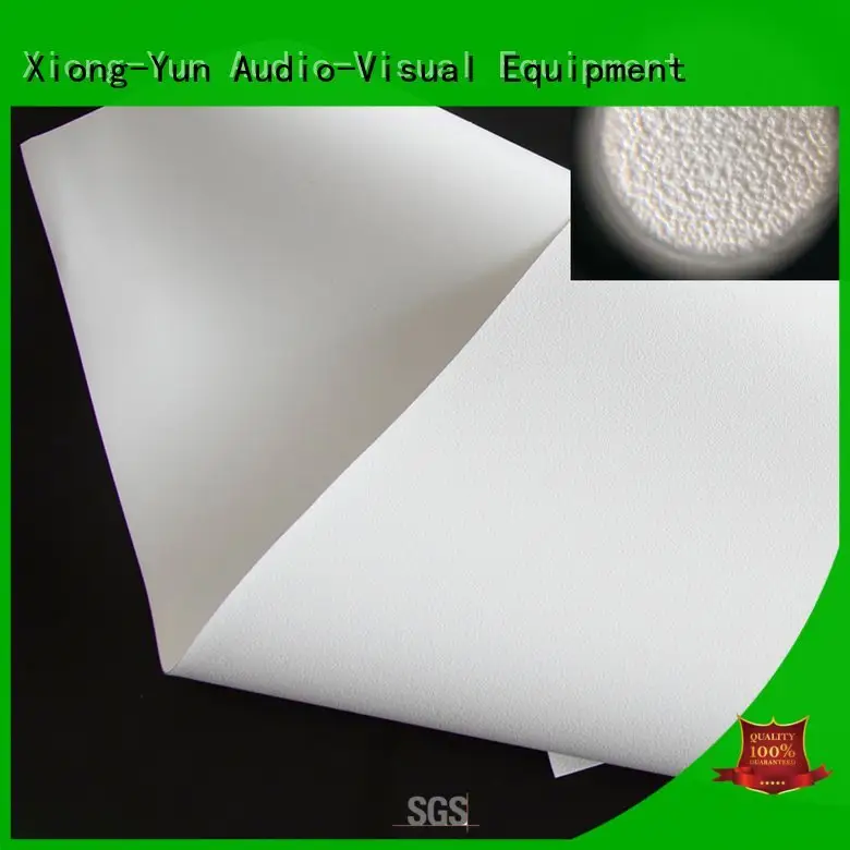 XY Screens Brand bs1 HD home theater projection screens with soft PVC fabric ywf1 mf1 1