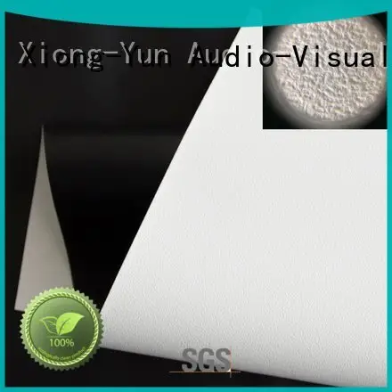 OEM HD home theater projection screens with soft PVC fabric quality hg matte front and rear fabric 1