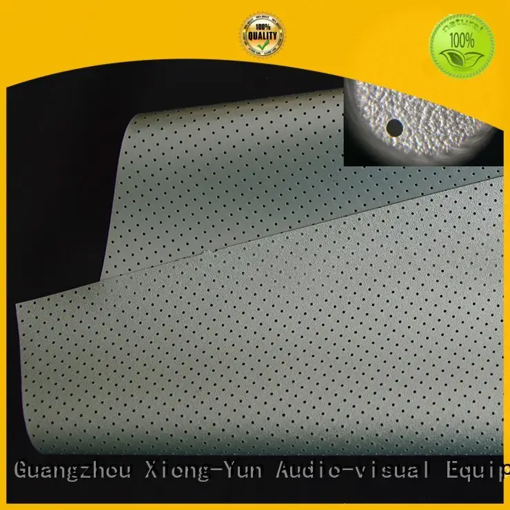 perforating sound XY Screens Acoustically Transparent Fabrics 1