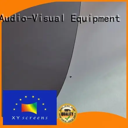 hd front and rear fabric XY Screens HD home theater projection screens with soft PVC fabric 1