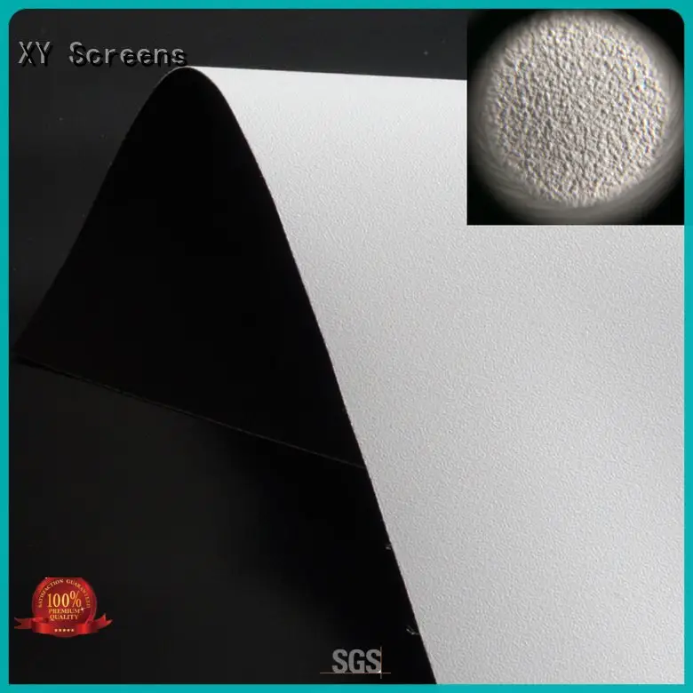 HD home theater projection screens with soft PVC fabric screen gf1 front and rear fabric XY Screens Brand 1