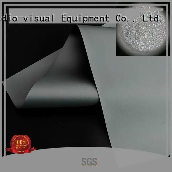 gain ambient black short XY Screens matte white fabric for projection screen 1