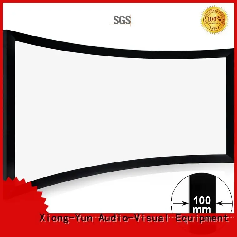 XY Screens Brand widescreen screen home cinema projector curved projector 1
