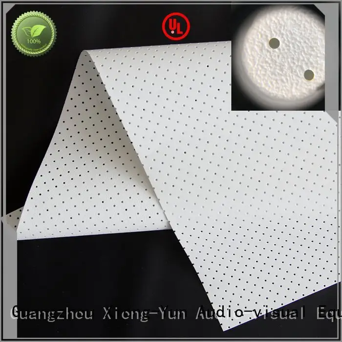 hg woven perforating Acoustically Transparent Fabrics XY Screens 1
