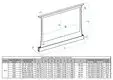 pull up projector screen 16 9 electric screen edlpu XY Screens Brand 10