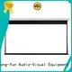 XY Screens ec150 motorized large portable projector screen 1