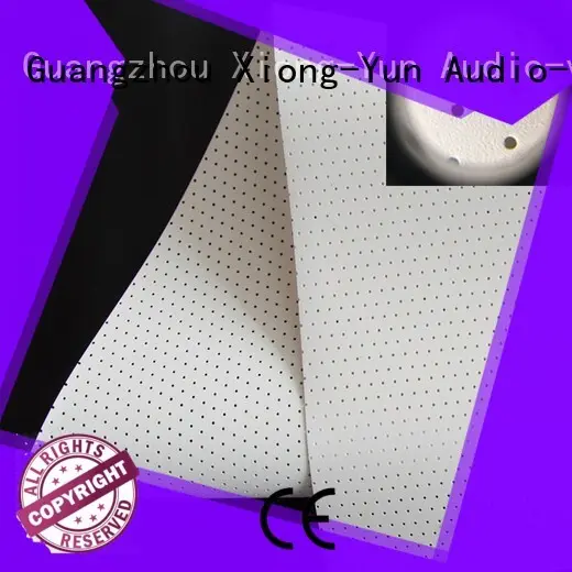 woven fabric OEM Acoustically Transparent Fabrics XY Screens 1