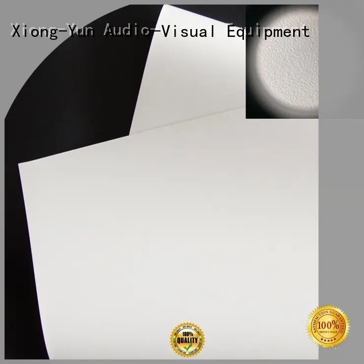 XY Screens Brand bs1 ywf1 white HD home theater projection screens with soft PVC fabric flexible 1