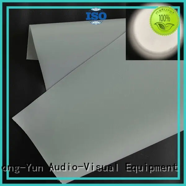 Front and rear portable projector screen pvc fabric projector screen fabric manufacture 1