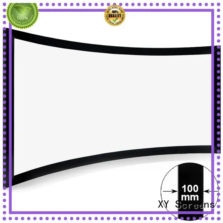 series projector cinema projector screen XY Screens manufacture 1