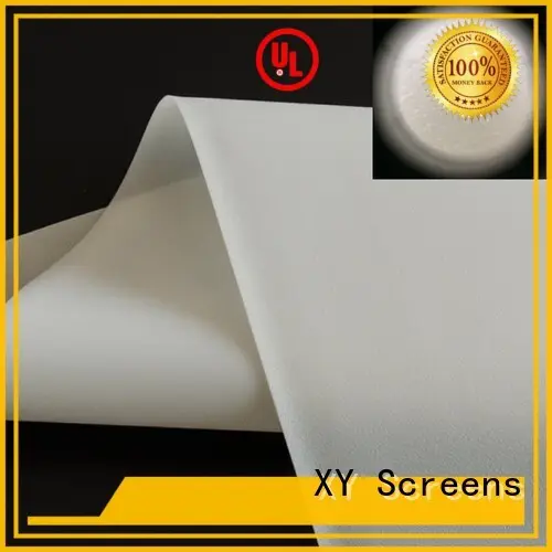 XY Screens Brand front screen Front and rear portable projector screen side supplier 1