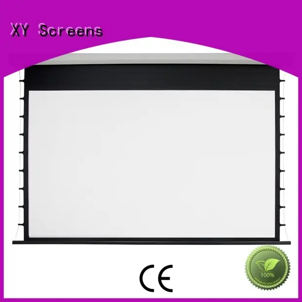 large projector screen electric retractable XY Screens Brand company 1