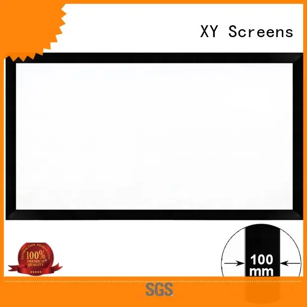 Custom projector hk100c projector screen price XY Screens fixed 1