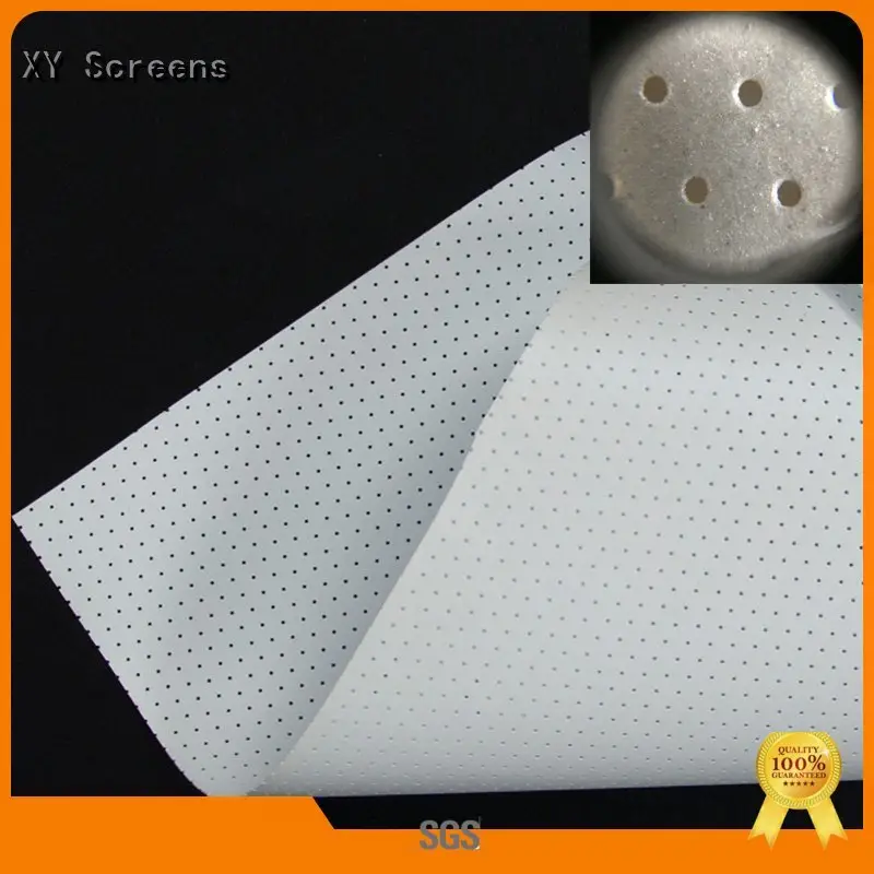 acoustically woven Acoustically Transparent Fabrics XY Screens Brand 1