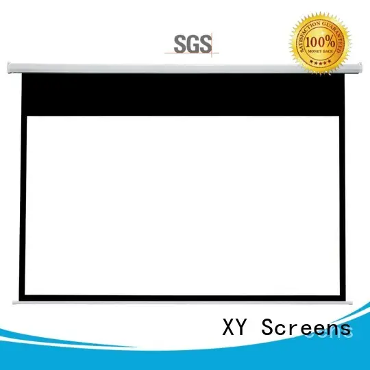 e300a down drop hd XY Screens Brand Motorized Projection Screen supplier 1
