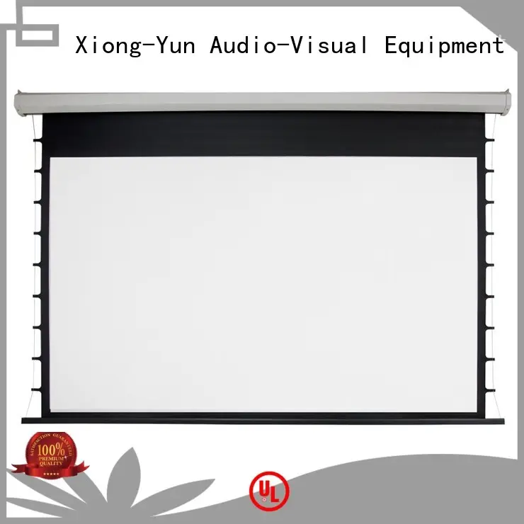 XY Screens Brand electric Motorized Projection Screen drop factory 1