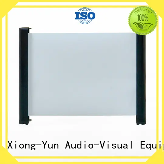 simple tabletop mobile tabletop projector screens equipment XY Screens 1