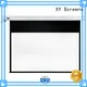 XY Screens Brand sphkblack slim sound projection screen manufacturer manufacture 1
